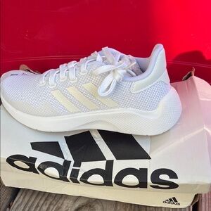 adidas White Athletic Shoes